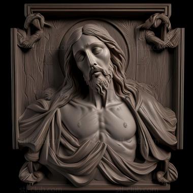 3D model st jesus (STL)